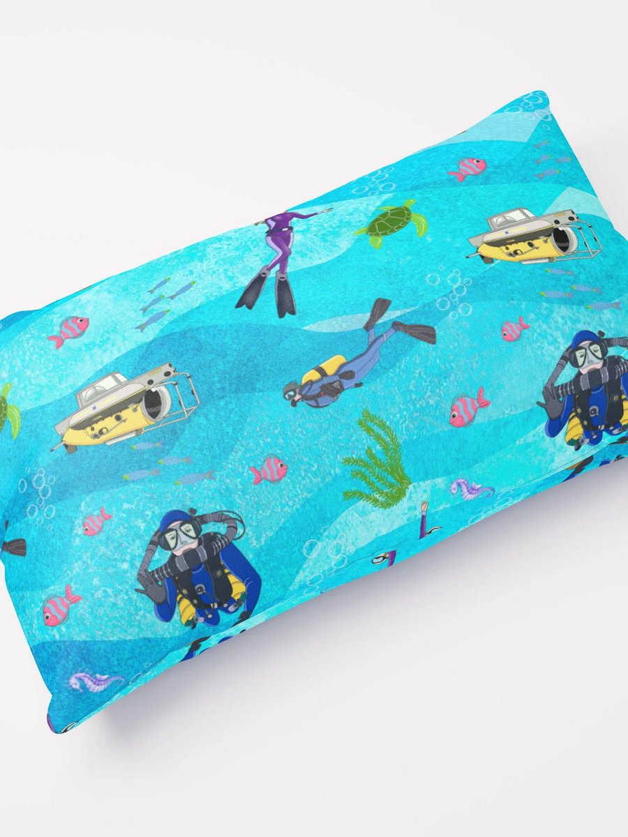 Deep Blue Divers Pillow product image (5)