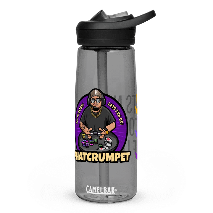 It's Not Toxic If It's True - PhatCrumpet Water Bottle product image (2)