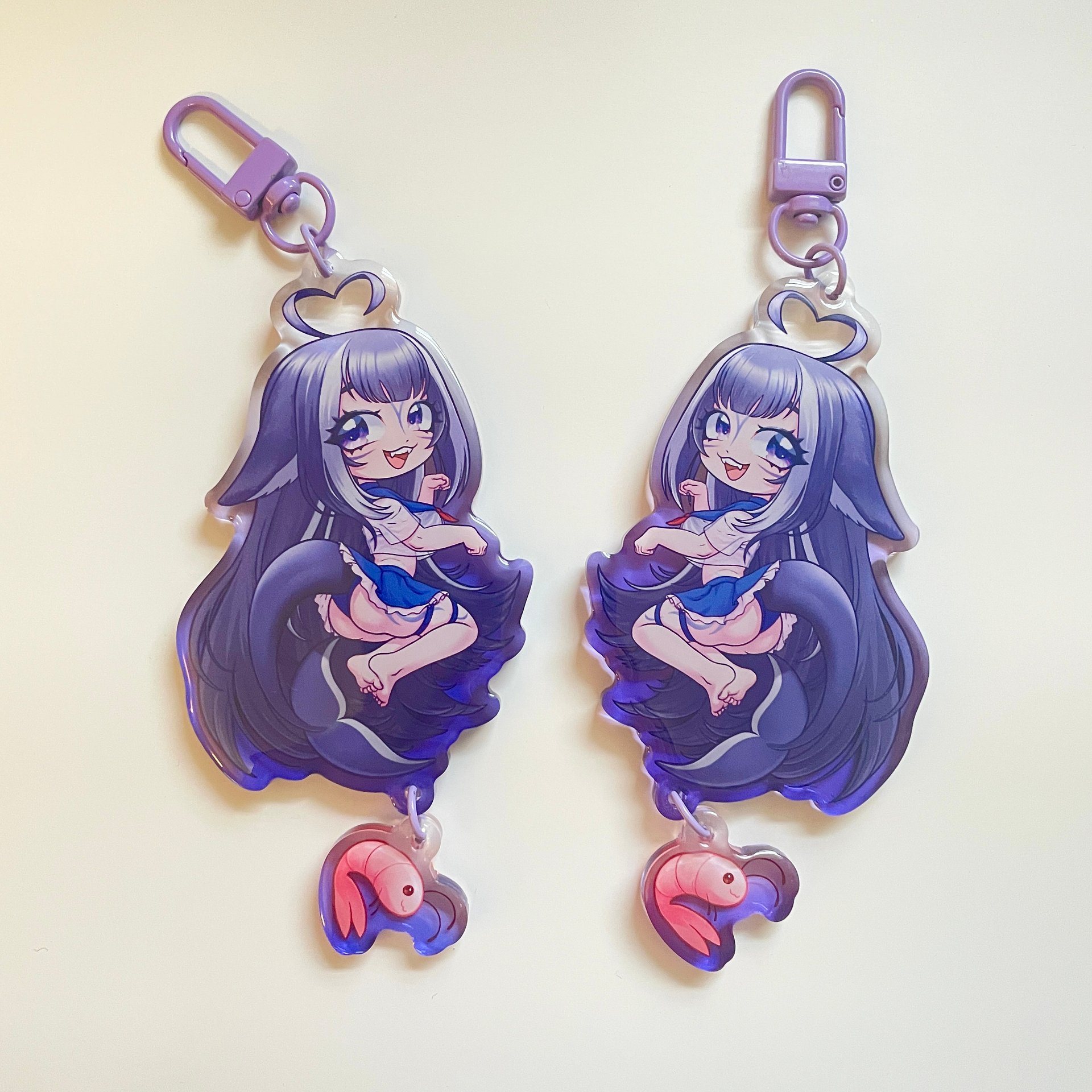SHY LILY - Double Acrylic Keychain product image (2)