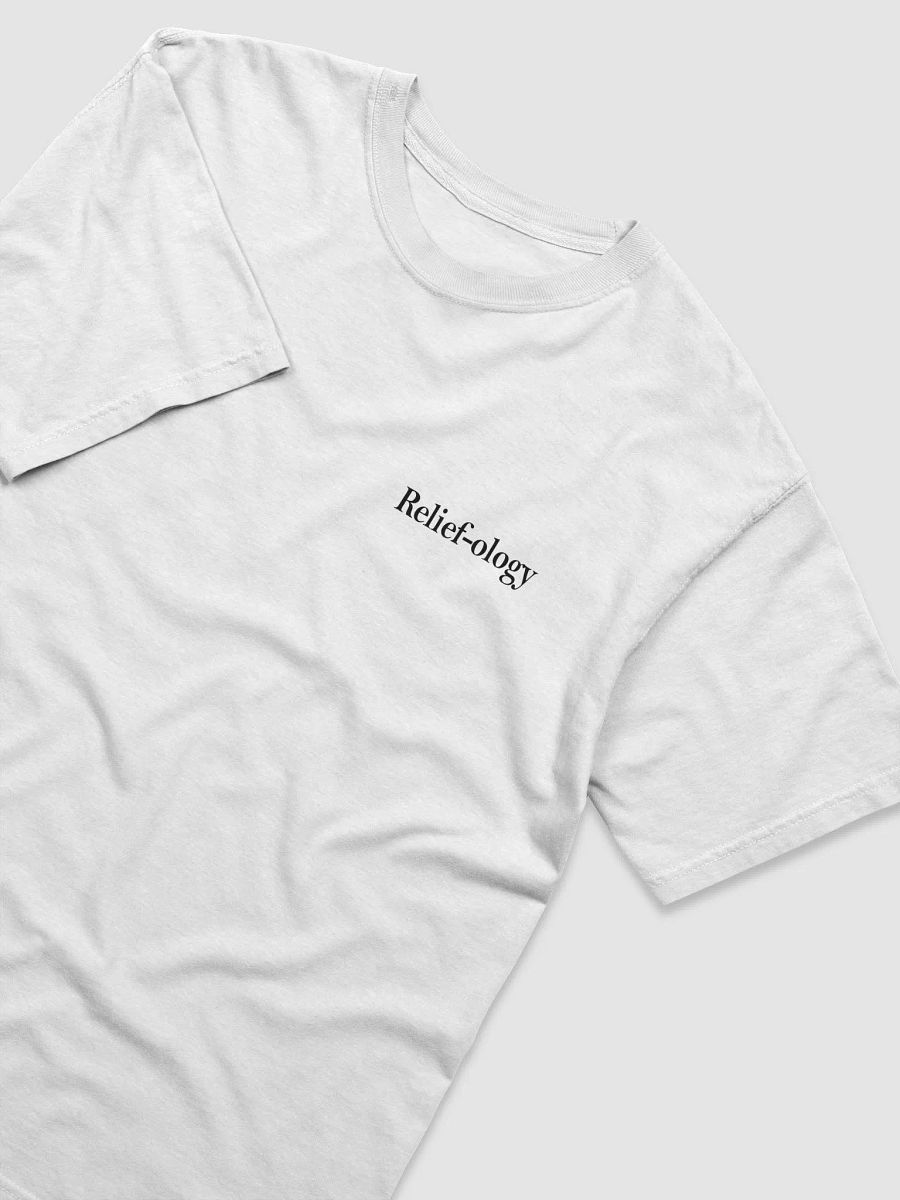RELIEF-OLOGY T-SHIRT WHITE product image (3)