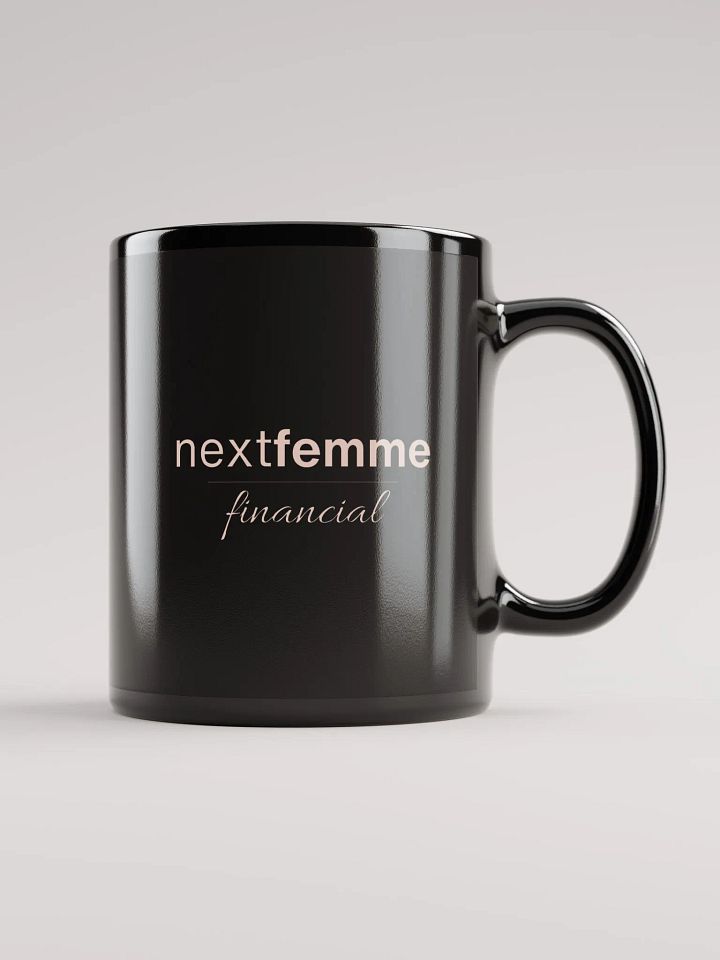 Midnight Elegance Mug with Pink Logotype product image (1)