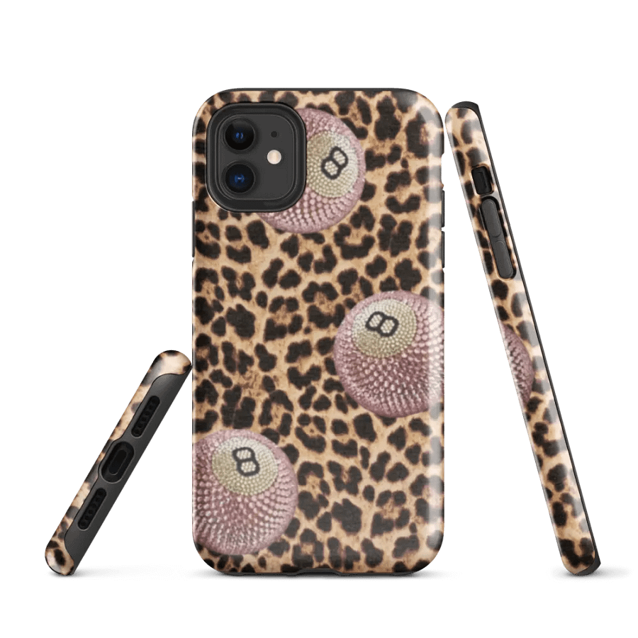 Leopard 8ball case product image (1)