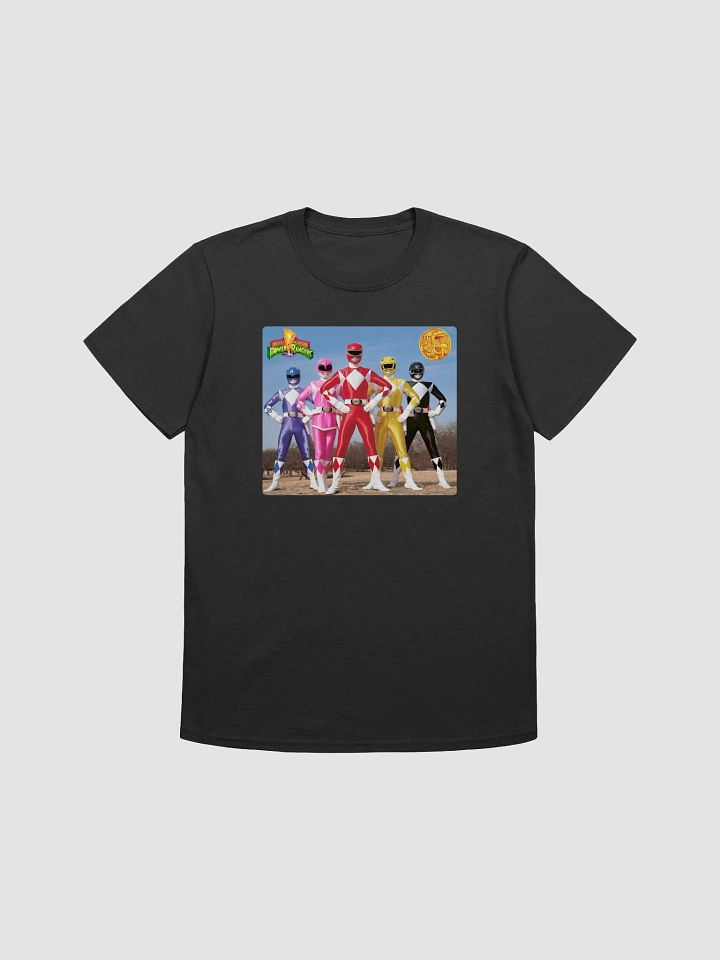 Mighty Morphin Power Rangers Colorful T-Shirt product image (1)