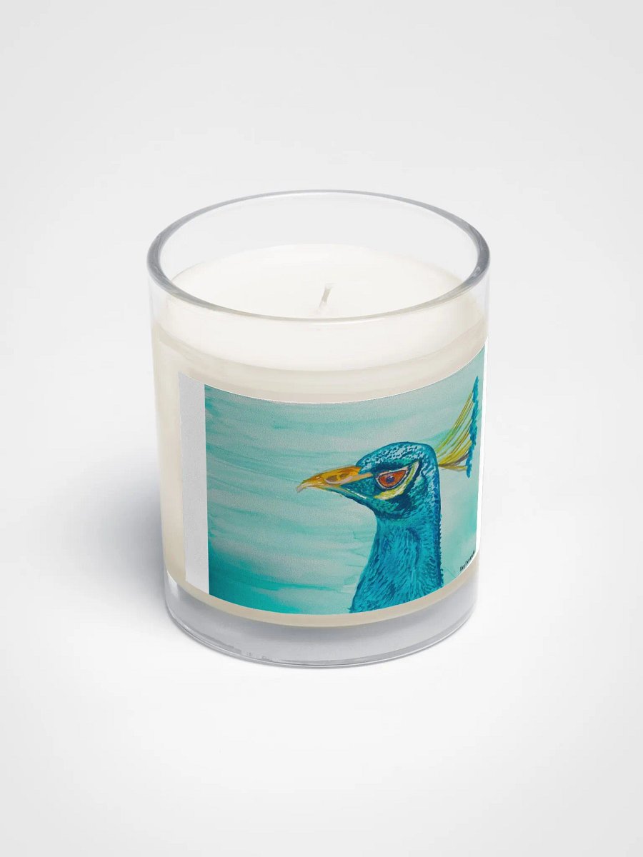 Peacock candle product image (2)