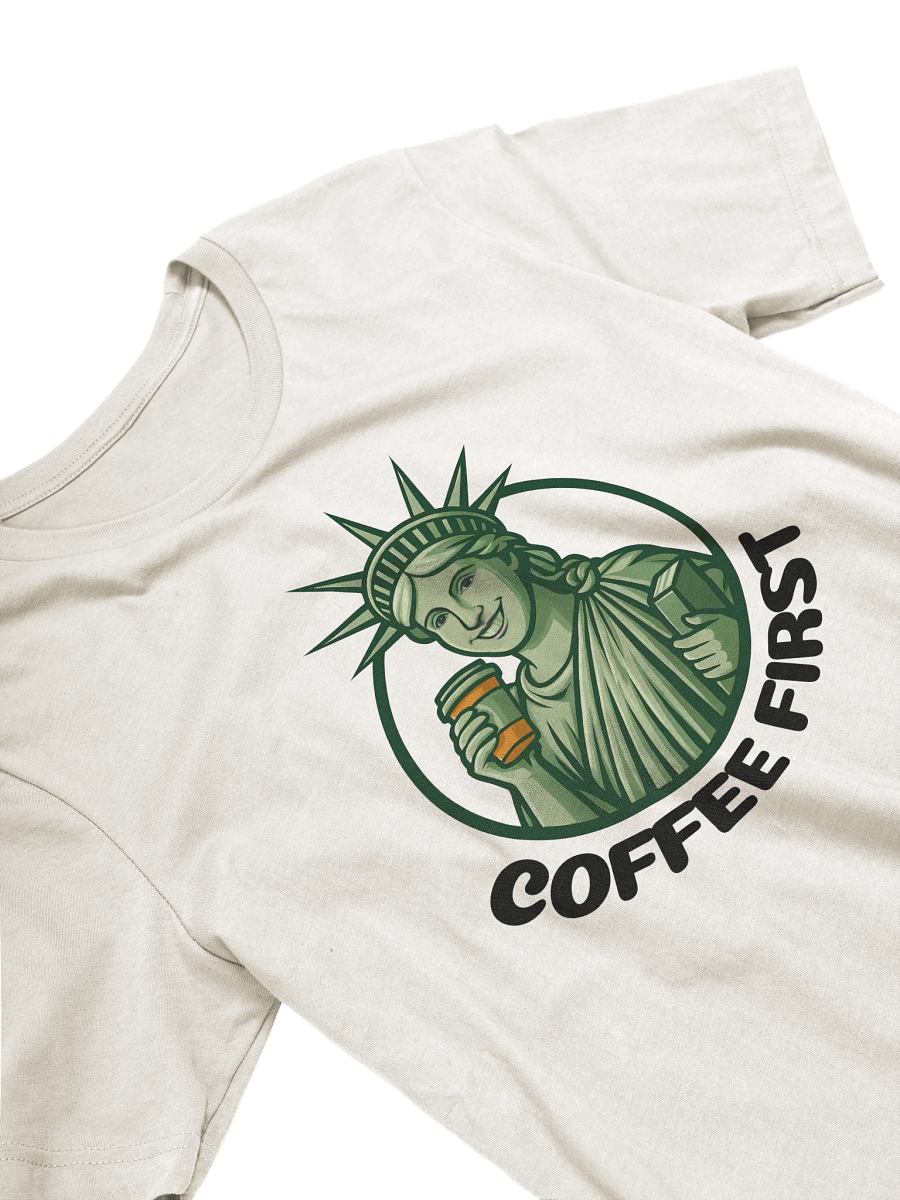 Coffee First Signature Unisex T-Shirt product image (2)