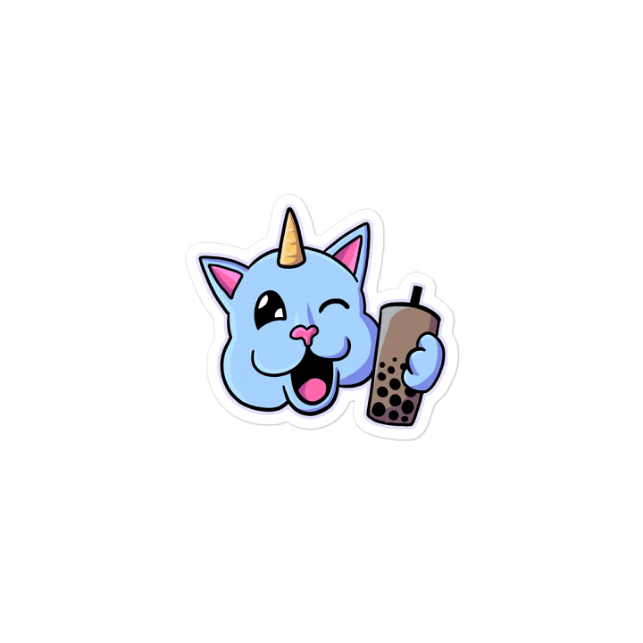 Kittycorn Boba Magnet product image (1)