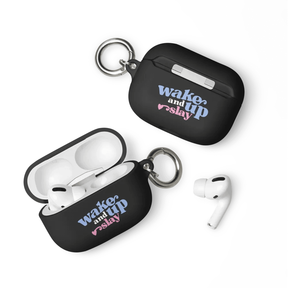 Wake Up & Slay Airpods Case product image (1)