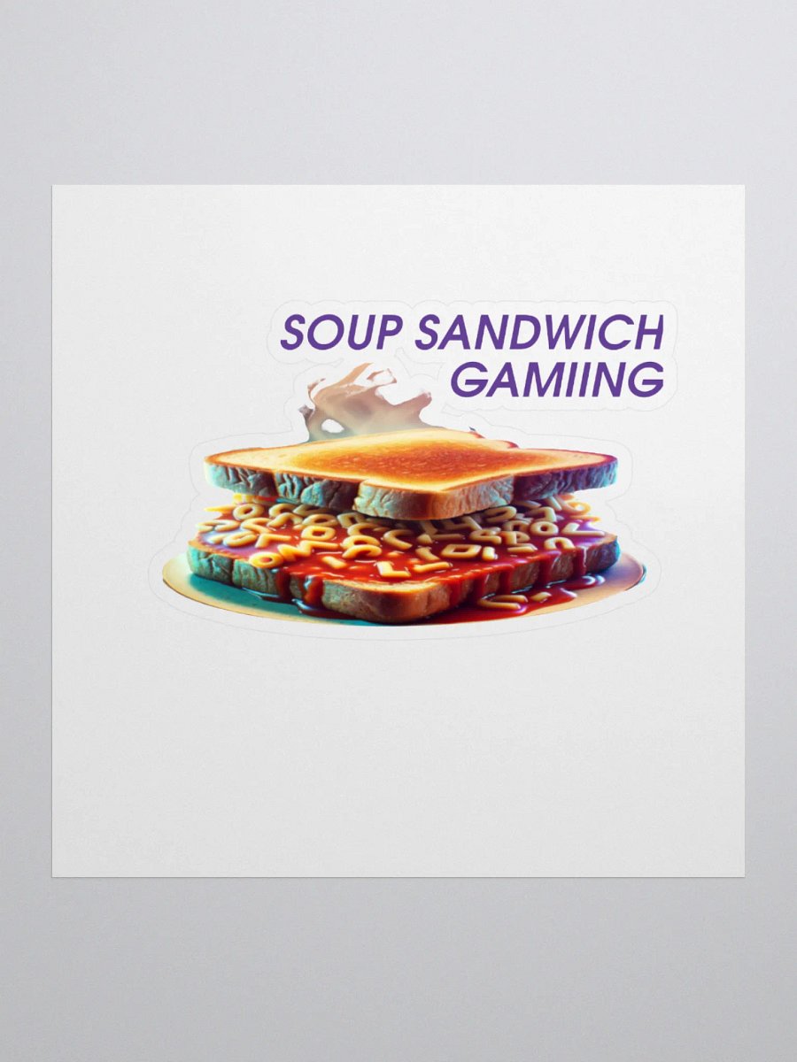 Soup Sandwich Kiss Cut Stickers product image (1)