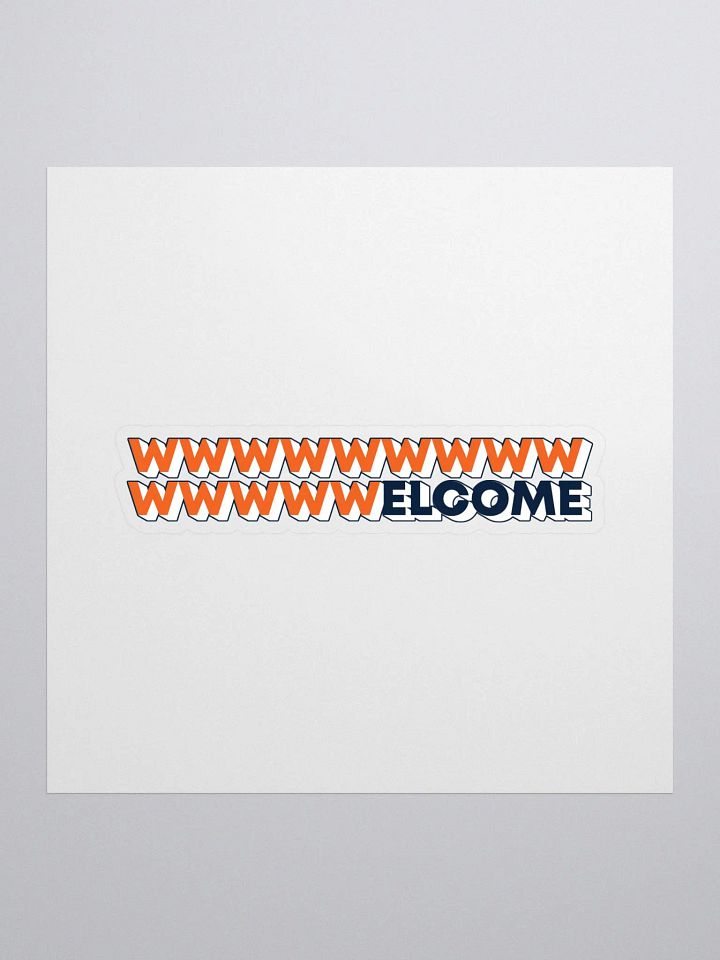 Auburn 10 Welcome Sticker product image (1)