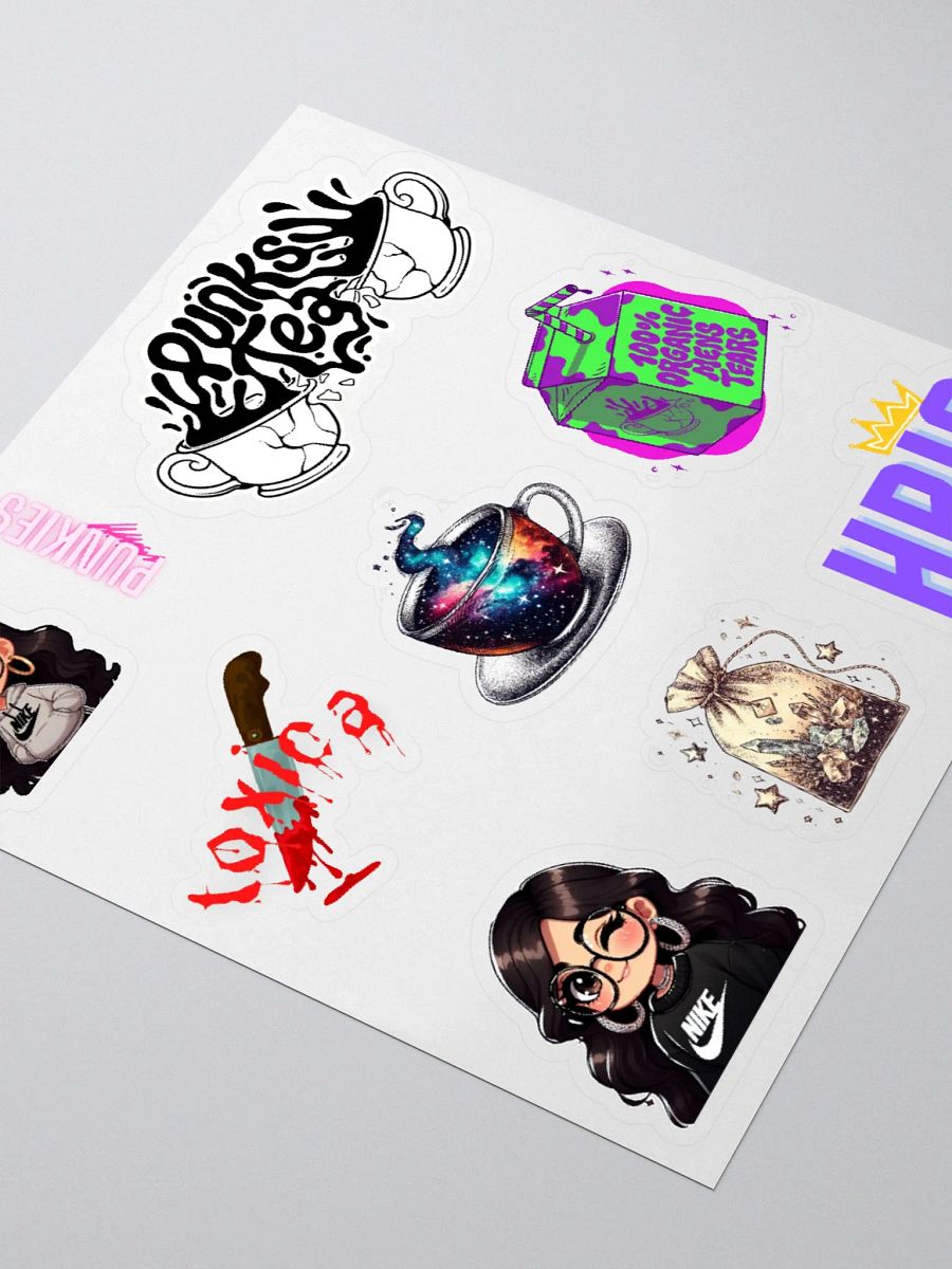 PUNKIES Tea Kiss Cut Sticker Collection product image (7)
