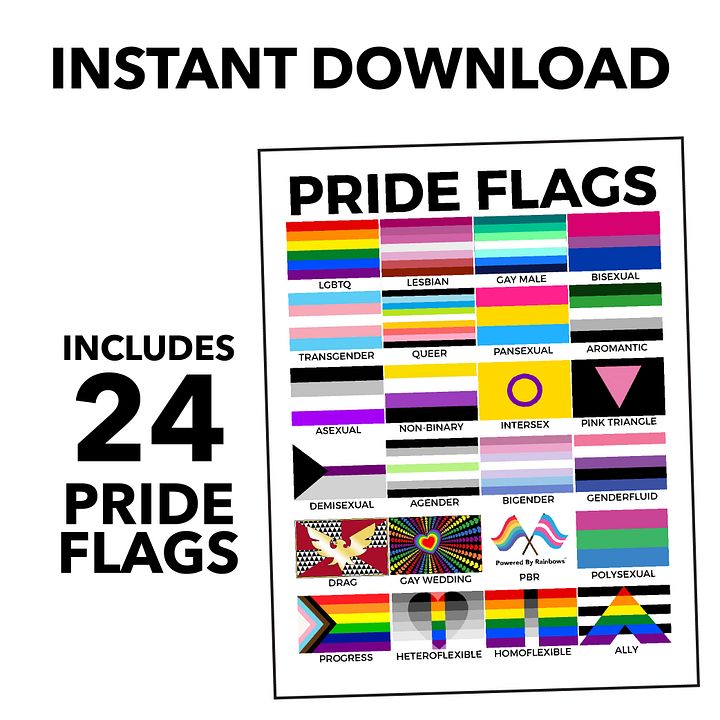 Pride Flags Poster product image (2)