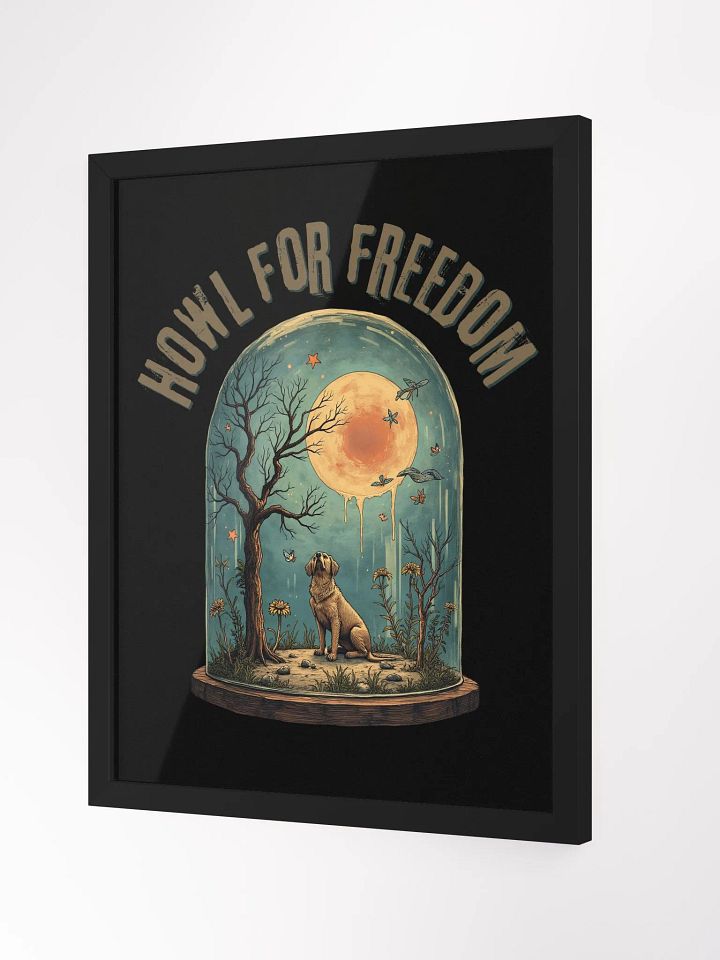 Vibrant Matte Wood-Framed Poster product image (5)
