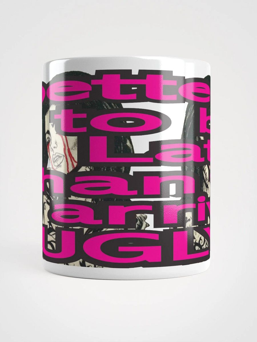 Fashionably Late | White Glossy Mug product image (5)