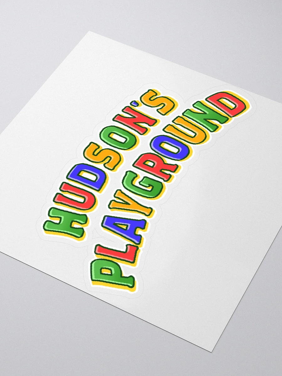 Hudson's Playground Colors - Sticker product image (3)