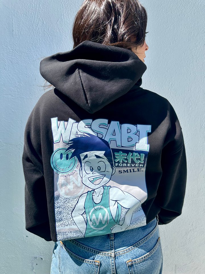 Wassabi Oversized Anime Hoodie product image (1)