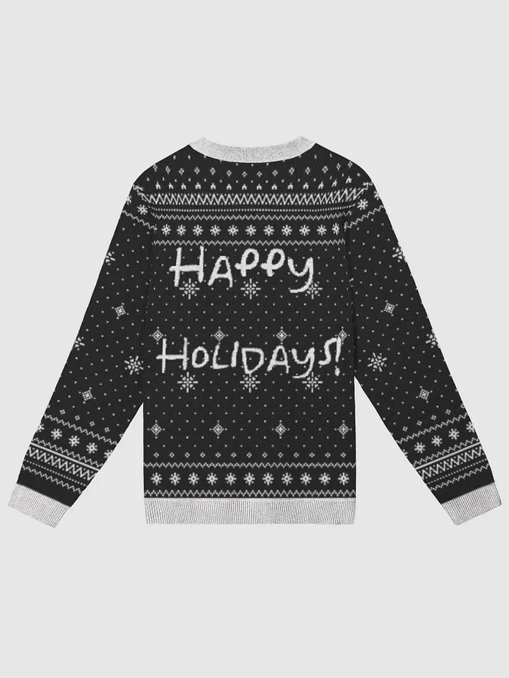 Happy Holidays Slogan Santa Sweater product image (6)