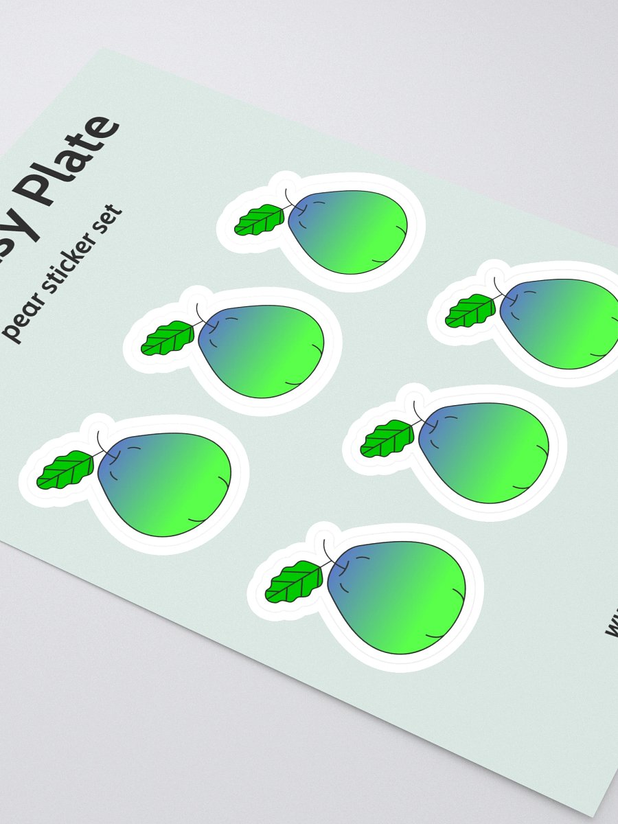 Pear-fect Gradient Sticker Sheet product image (2)