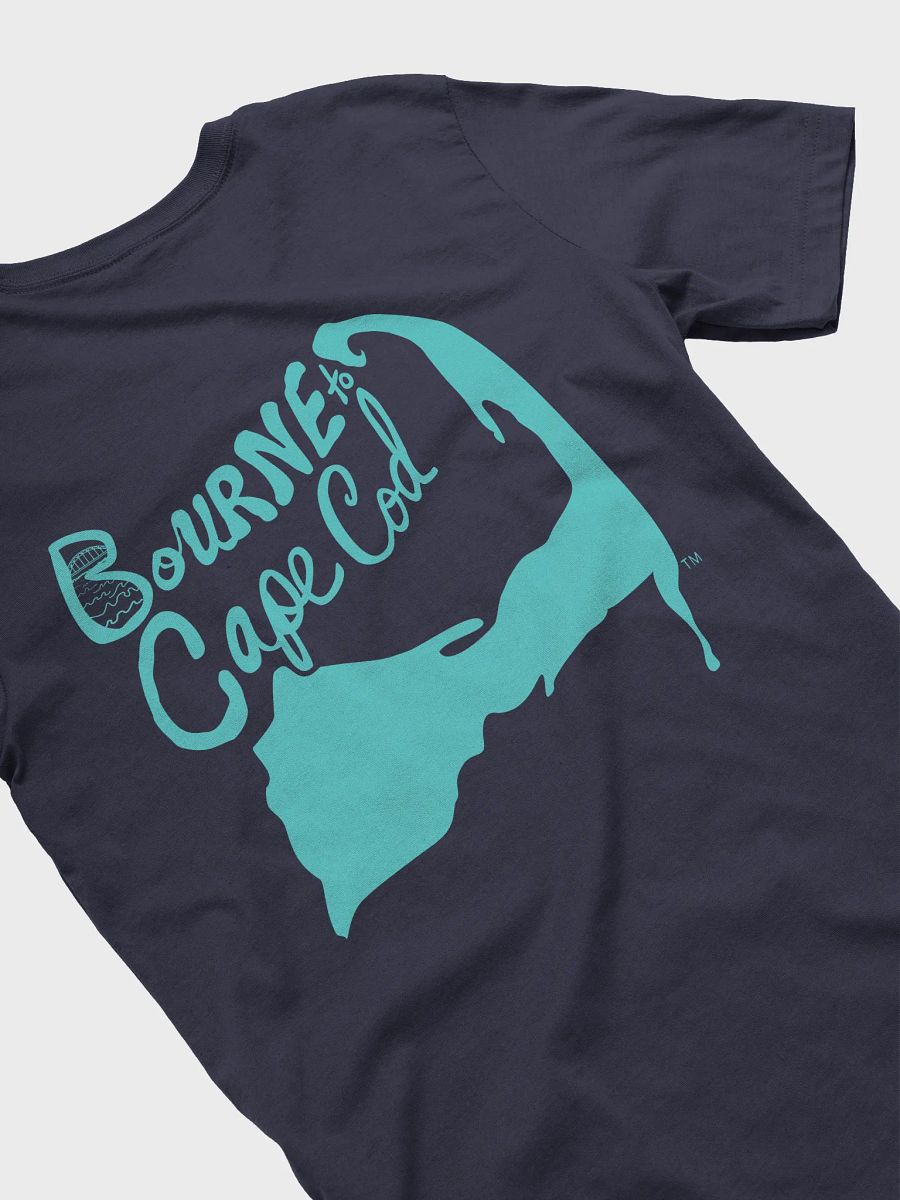 Men's | BOURNE to Cape Cod™ | Supersoft T-Shirt by Bella+Canvas | Deep Sky Blue Logo on Jewel Tone Colors product image (31)