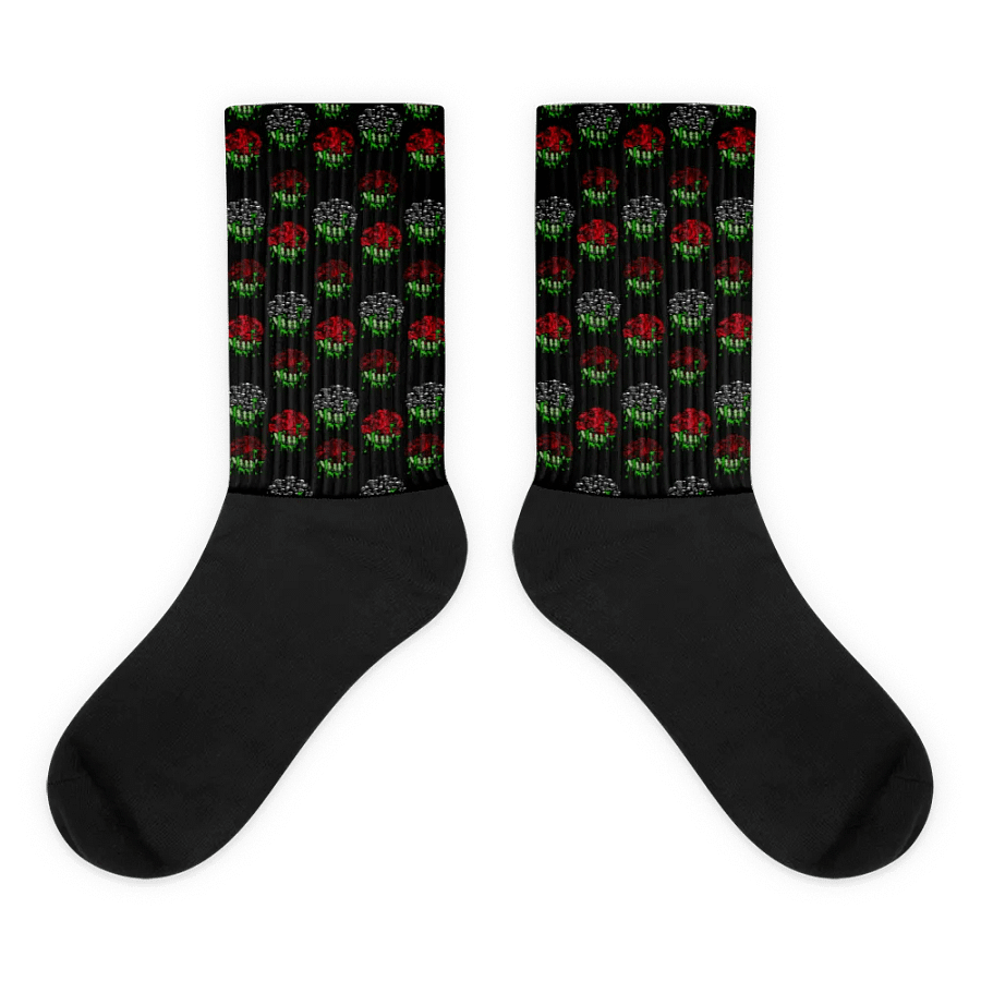 Melting Skulls Sublimated Socks product image (1)