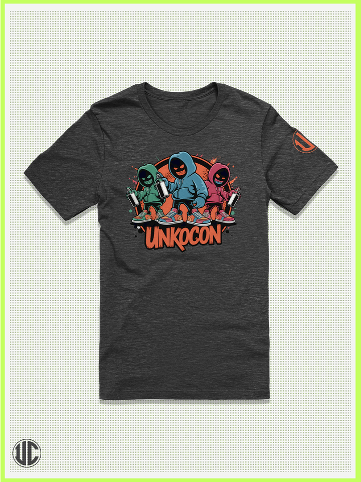 UnkoCon Graff Enthusiast – Spray Can Crew Graphic Tee product image (1)