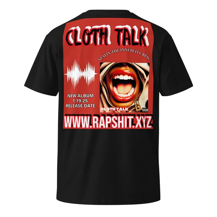 Cloth Talk Promo Tee + Digital Album (Limited Edition) product image (2)