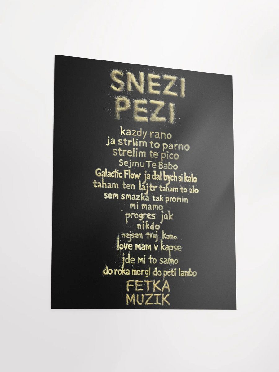 SNEZI PEZI POSTER product image (3)