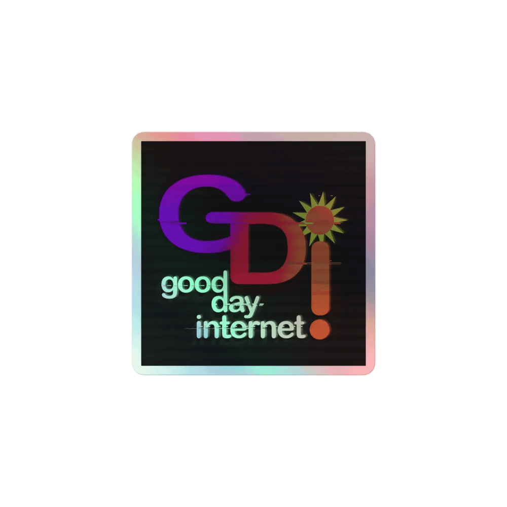 GDI Holographic Sticker product image (1)