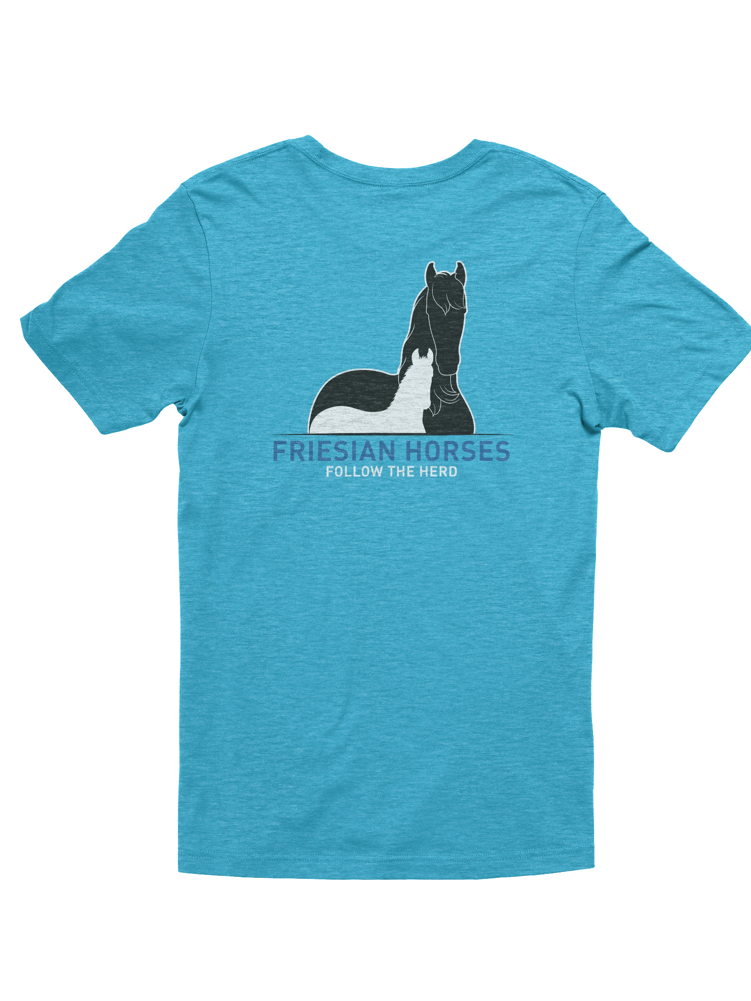 Friesian horses logo T-Shirt product image (26)