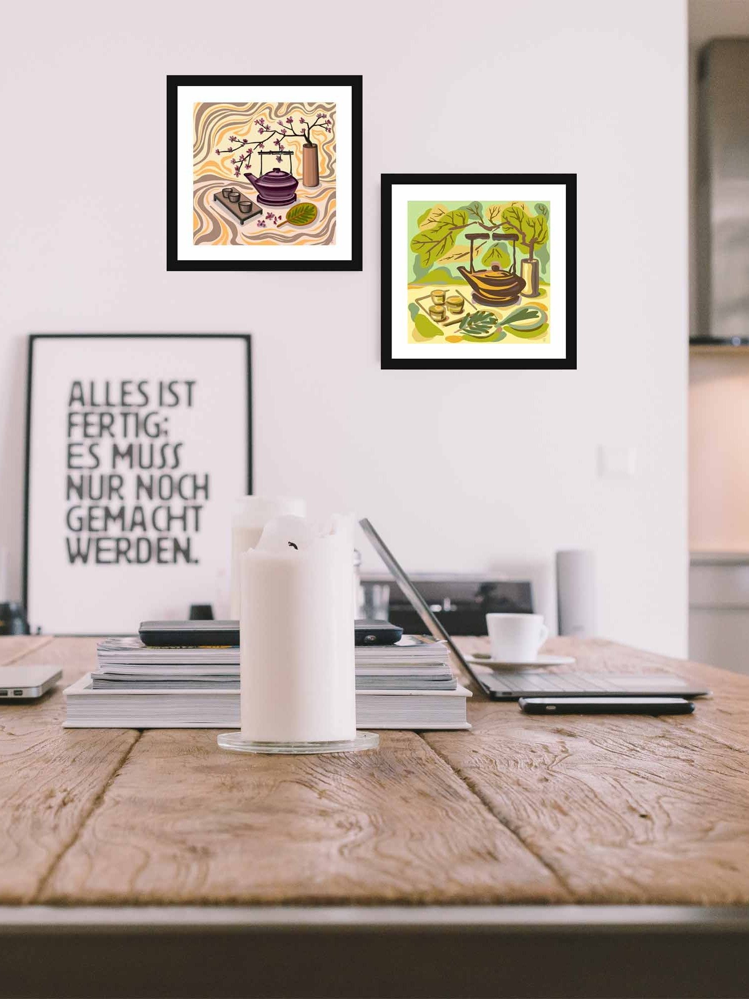 Serenity in Bloom Poster - Coffee Shop No. 5 product image (21)