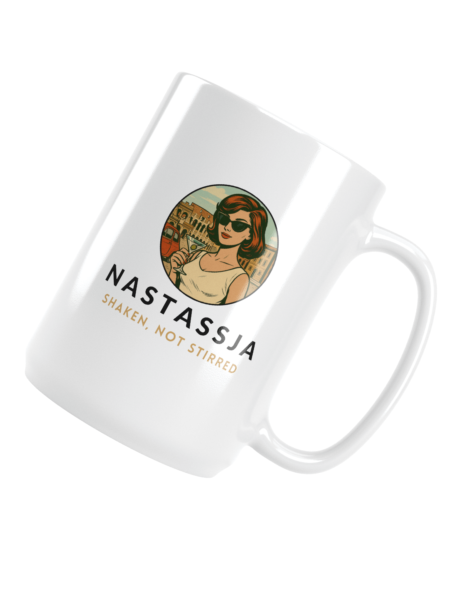 ☕ Nastassja “Shaken, Not Stirred” Mug product image (9)