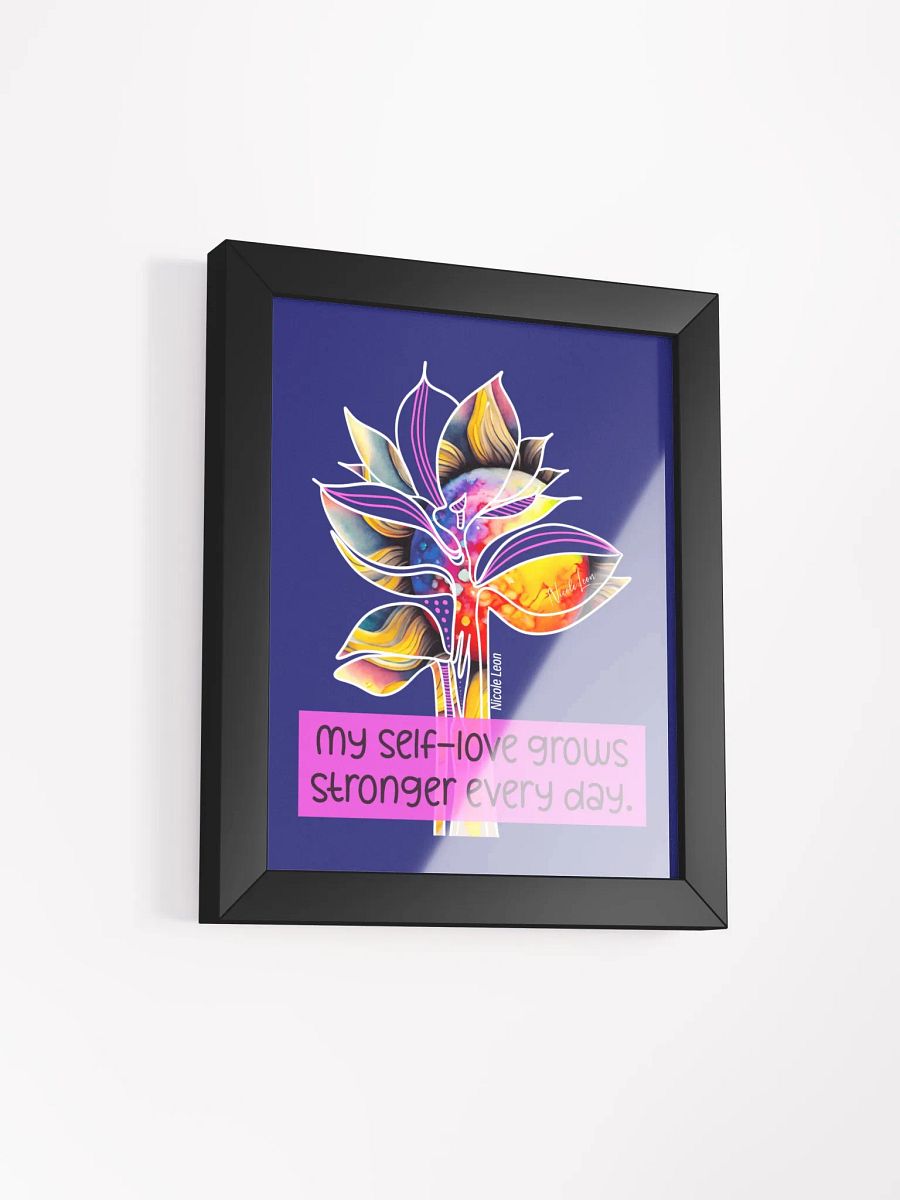 Self-Love Blossom Matte Poster product image (2)