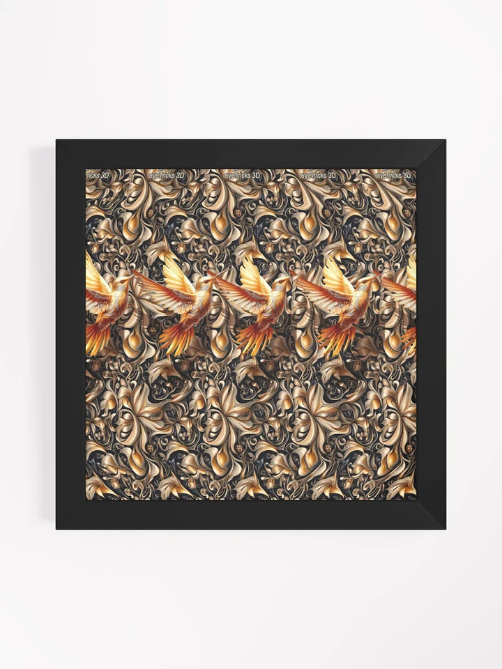 Hummingbird - Framed 3D Stereogram Poster product image (2)