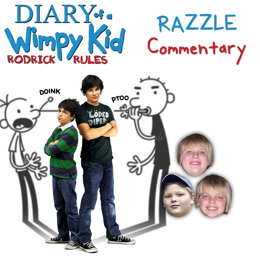 Diary of a Wimpy Kid: Rodrick Rules - RAZZLE Commentary Full Audio Track product image (1)