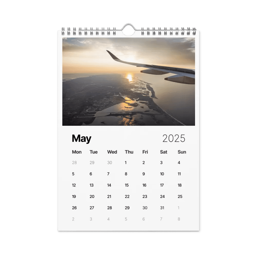 2025 Wall Calendar - Best Of: Wing Views - (A3 or A4) product image (10)