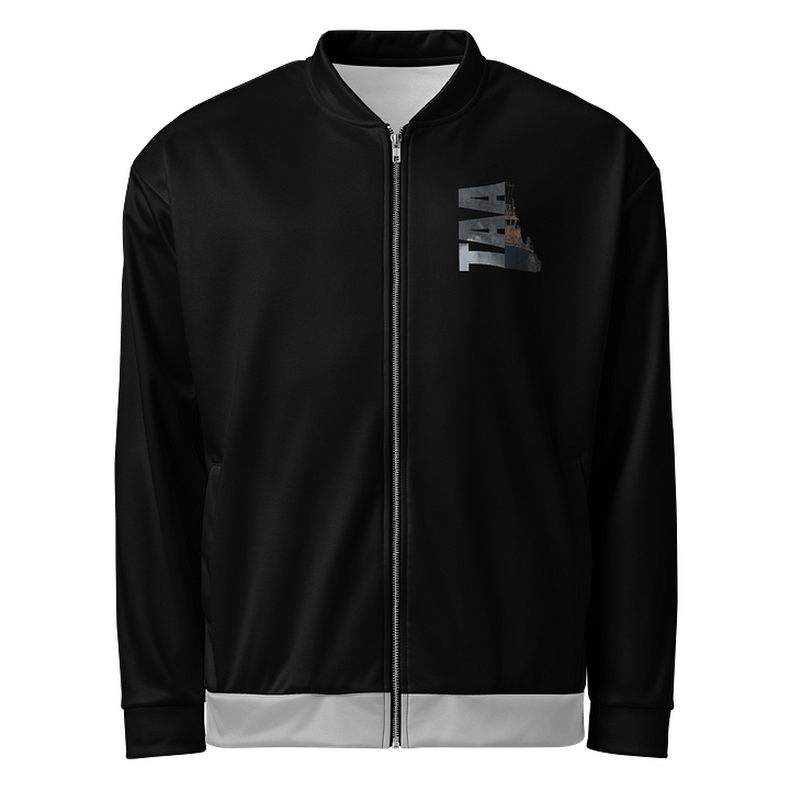 X Ancher Chain PNW Black Bomber Jacket product image (1)