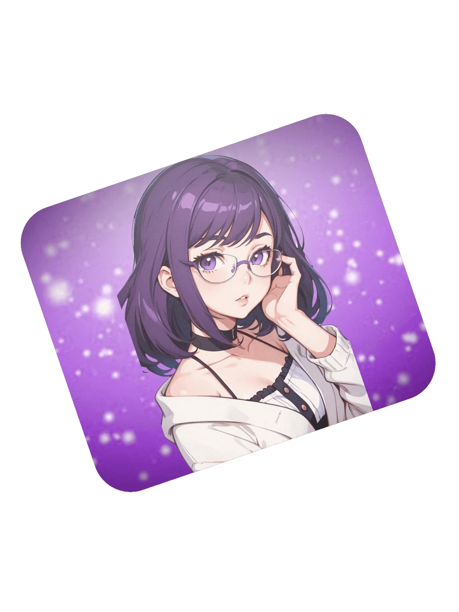 (Purple Waifu) K Classic Mouse Pad product image (7)