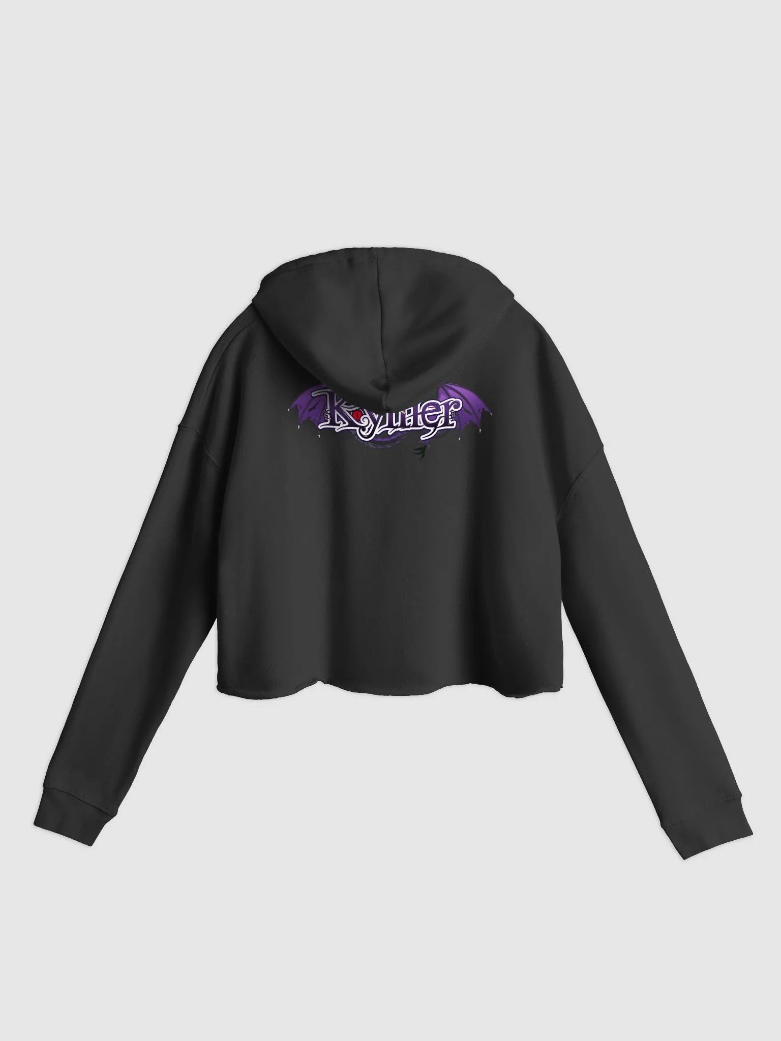 Breath of Shadowfire Crop Hoodie product image (2)