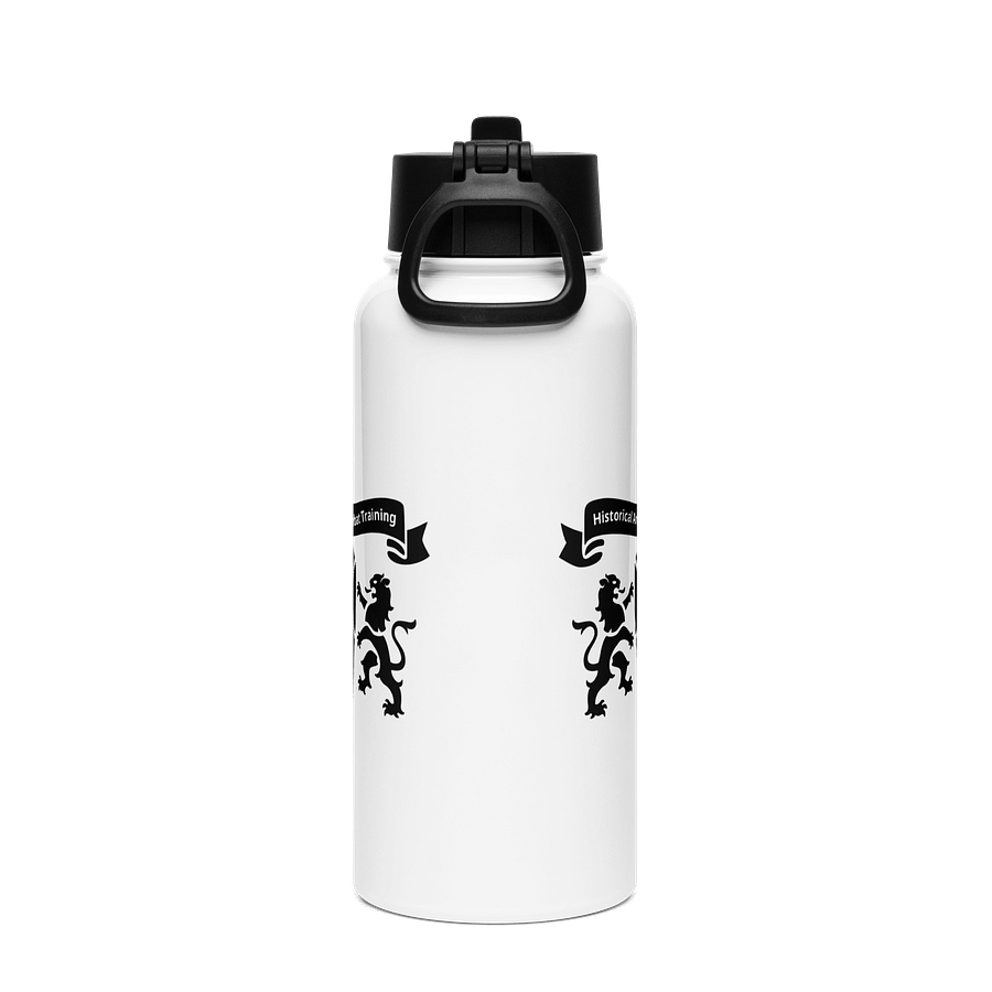 Black HACT logo Water Bottle with Straw product image (4)