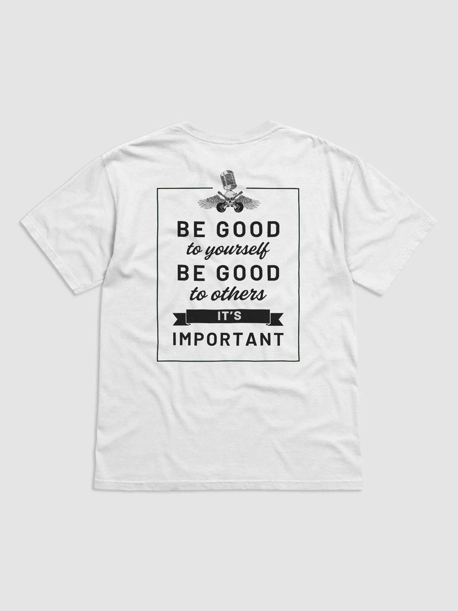 Be Good HMA Tee (Black Text) product image (2)