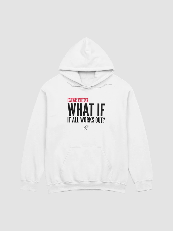 What If - White Hoodie product image (1)