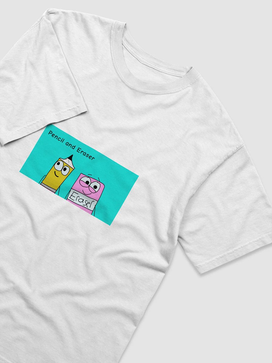 Pencil and Eraser T-Shirt product image (3)