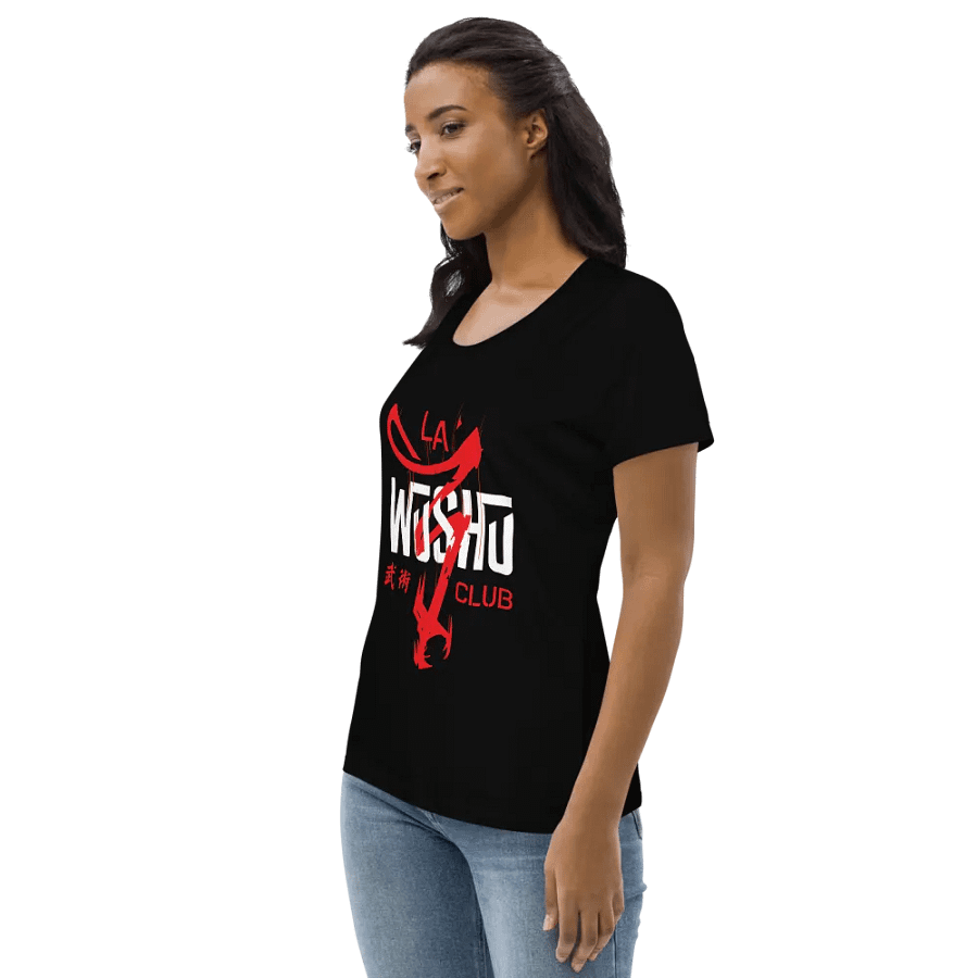 Womens crew neck fitted tshirt product image (7)