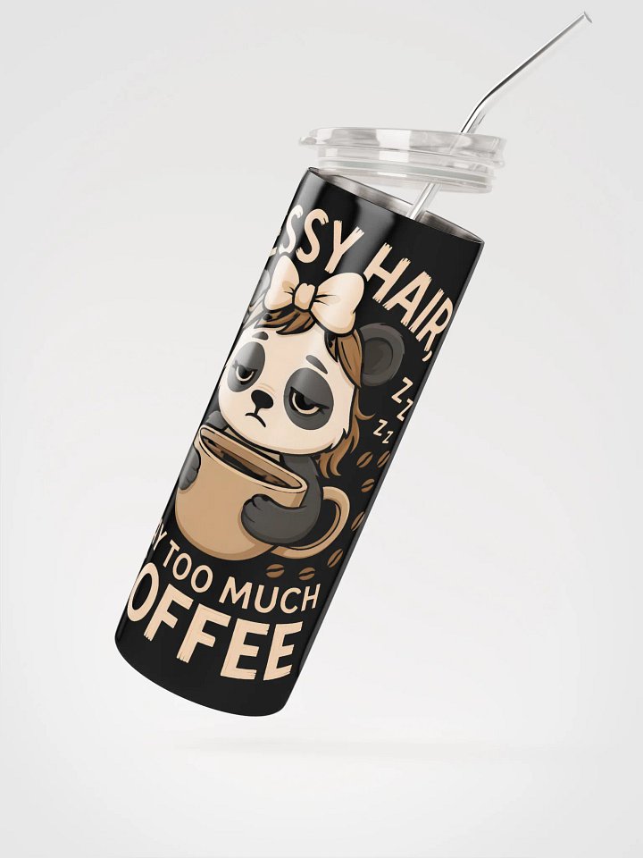 Panda Coffee Lover Stainless Steel Tumbler product image (2)