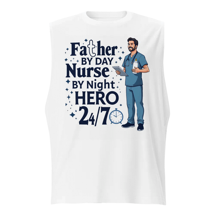 Superhero Nurse Muscle Tank product image (1)