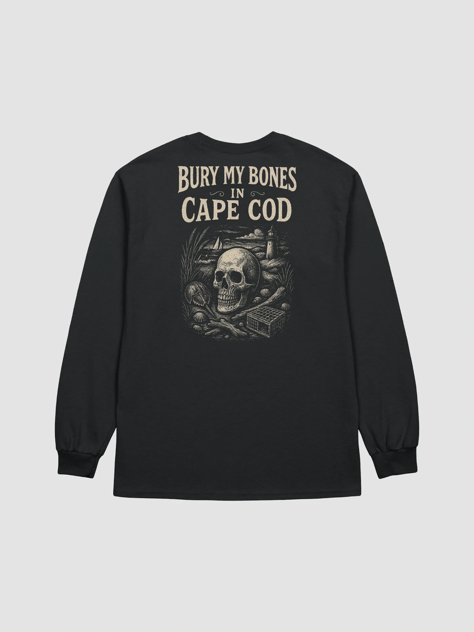 Bury My Bones In Cape Cod - Long Sleeve T product image (2)