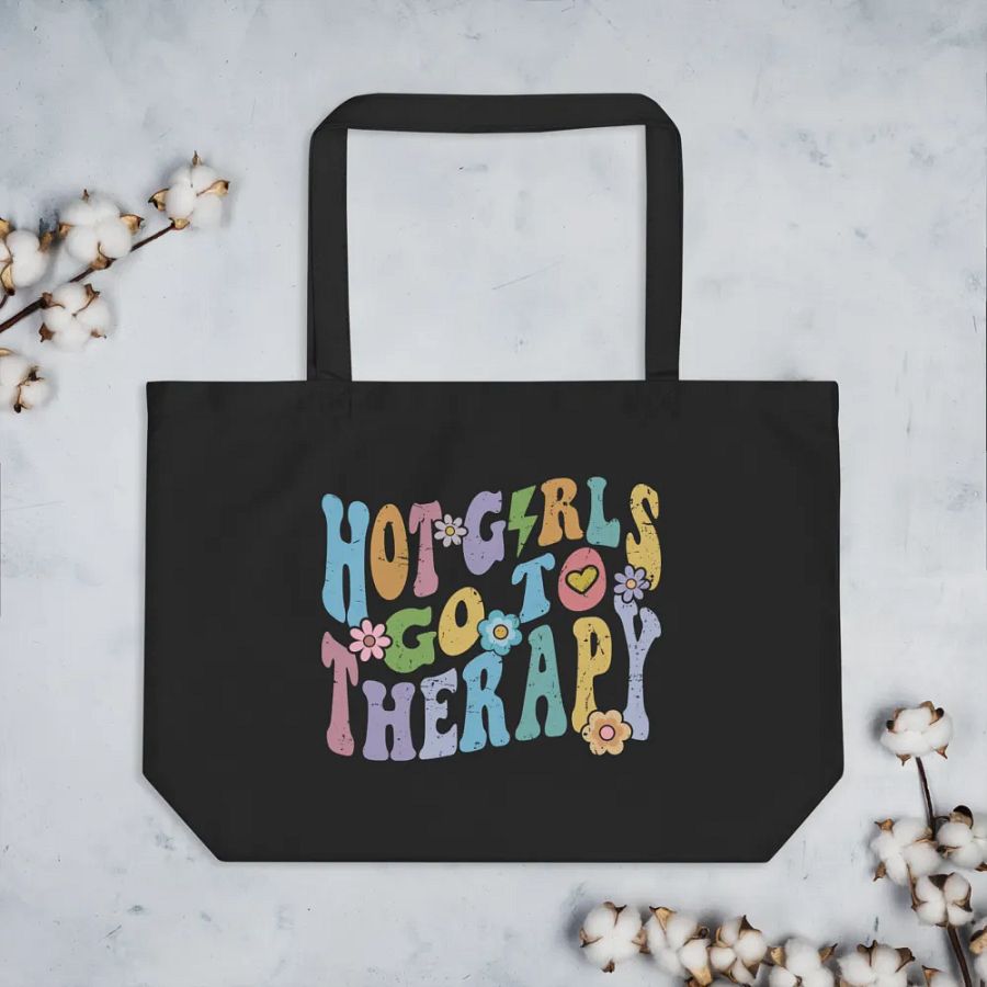 Hot Girls Go To Therapy Tote product image (4)