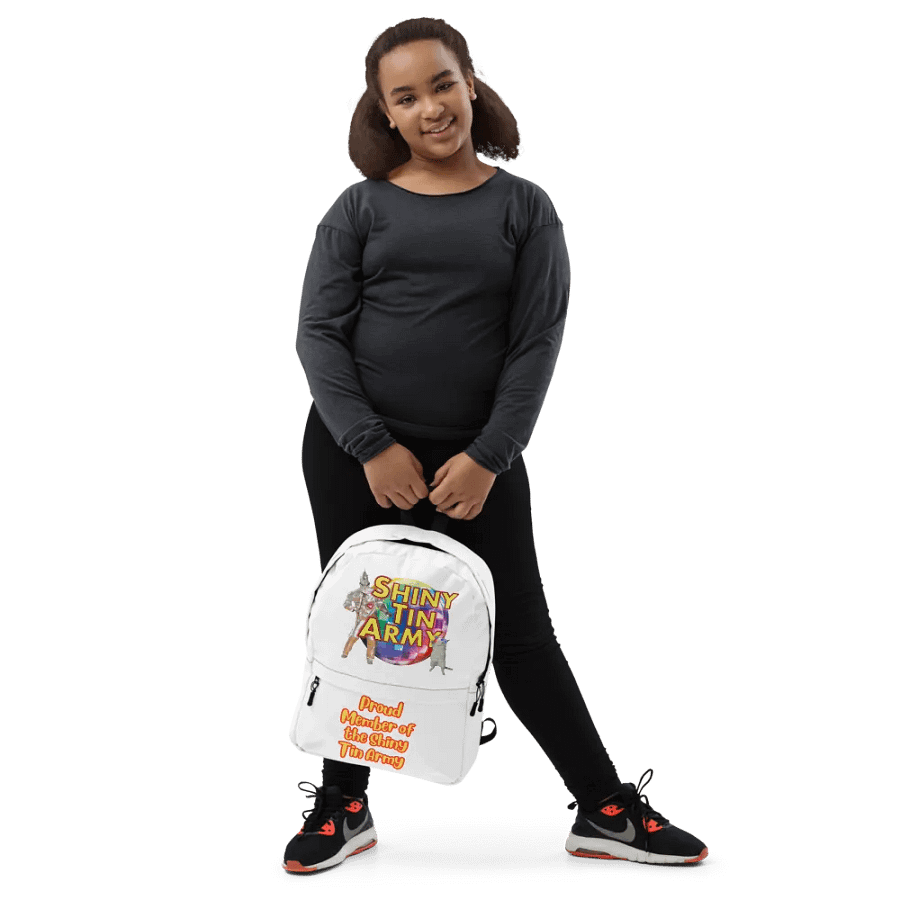 Shiny Tin Army Backpack product image (7)