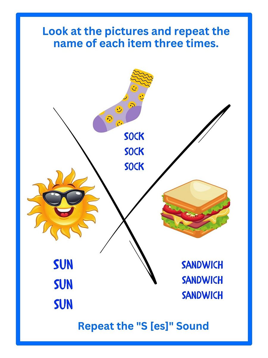 Printable Articulation Worksheets product image (4)
