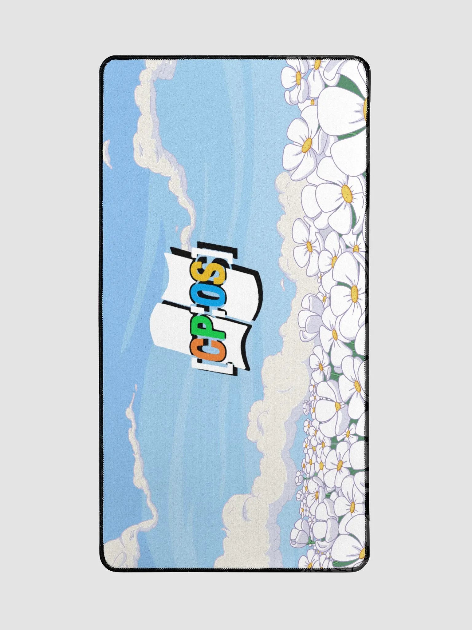 [CPOS] Cookiepork:Operating System - Flower Field Mouse Pad (Part of the CPOS X LOFI Mouse Pad Bundle) product image (2)