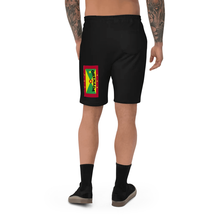 Grenada Flag Inspired Fleece Shorts product image (12)